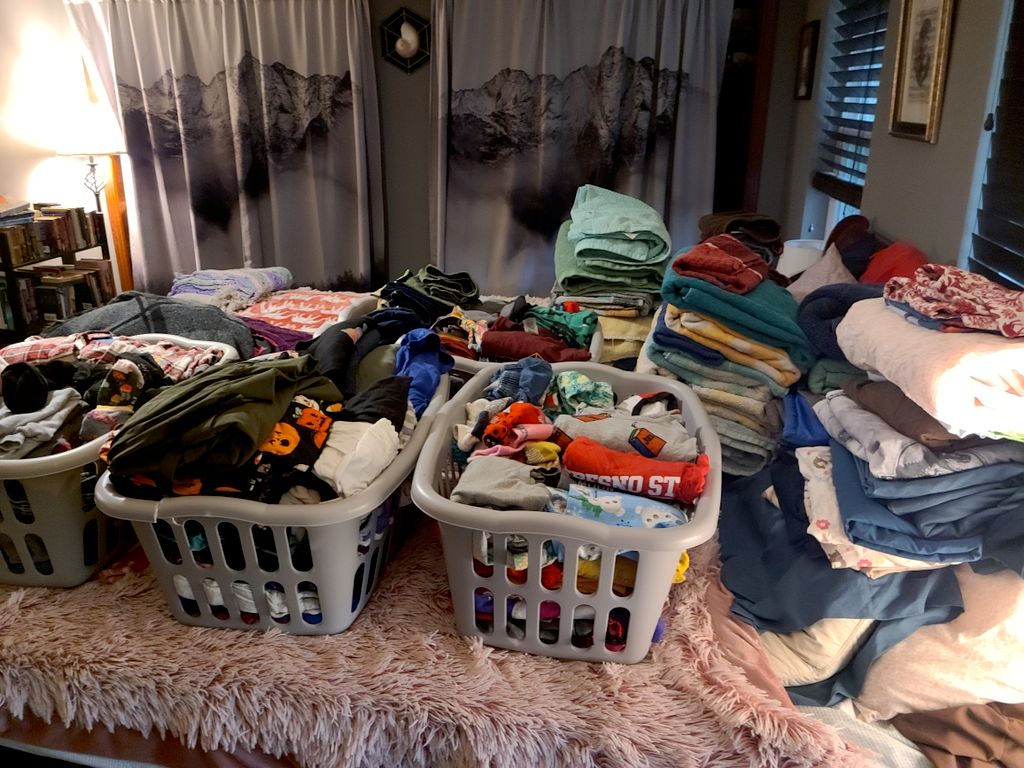 5 baskets of laundry? no problem! (after) 