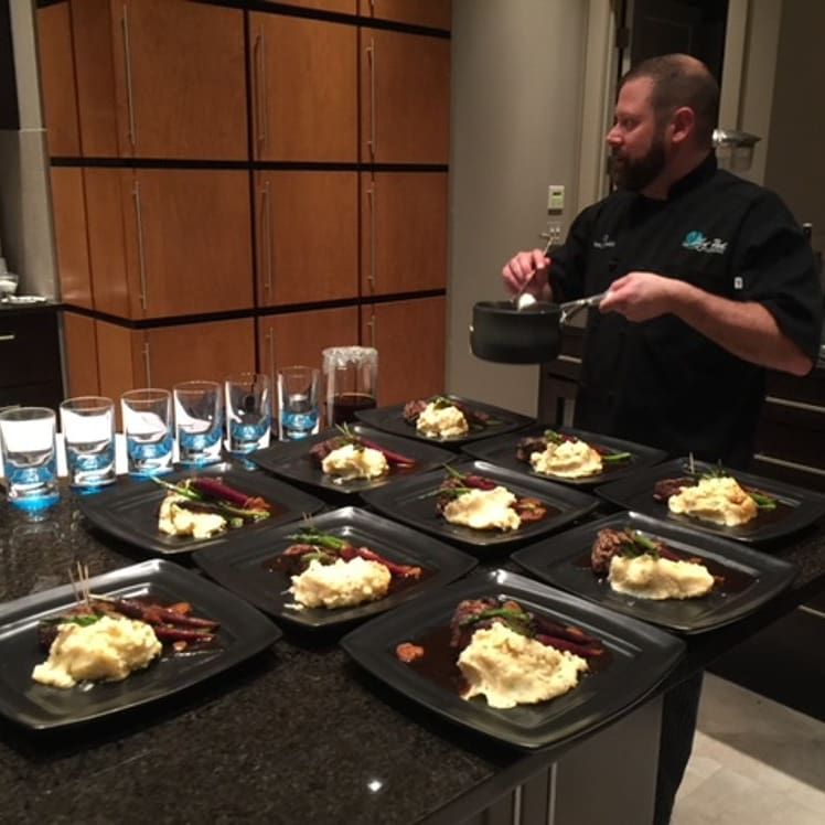 In home plated meal