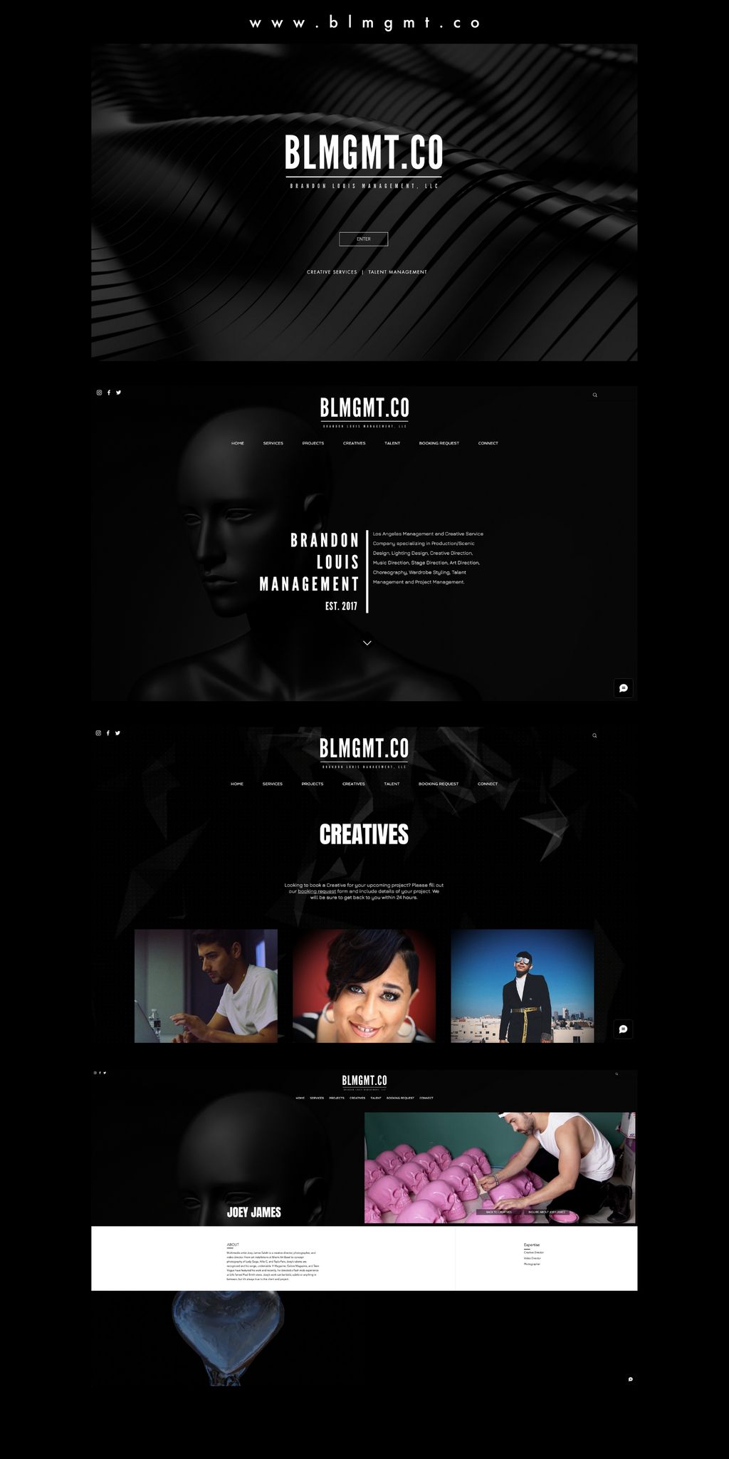 Talent Management Website