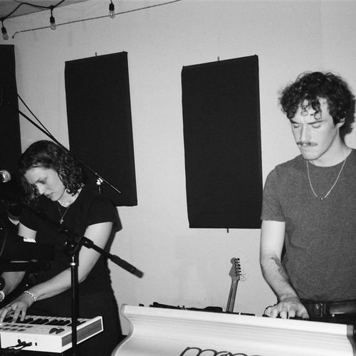 Performing on synth for Boring Lauren in Oakland, 
