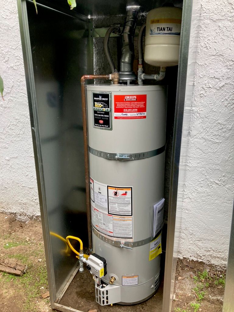 New water heater