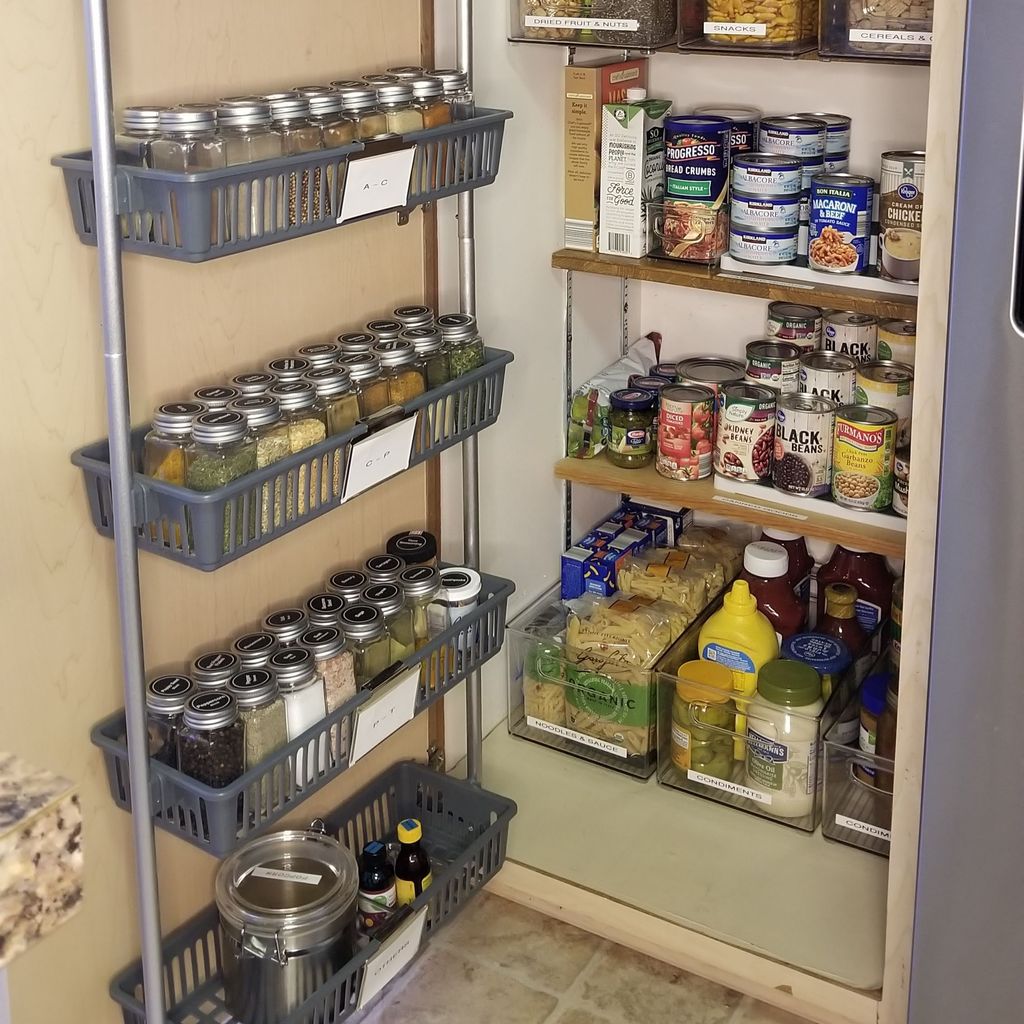 Tiny pantries need love too!