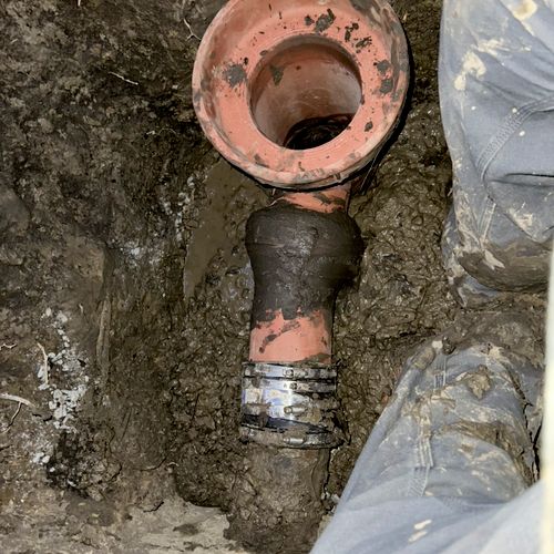 Sewer Line Clean Out And Drain line installations 