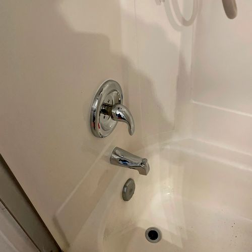 New shower valve 