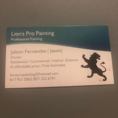 Avatar for Lion’s Pro Painting