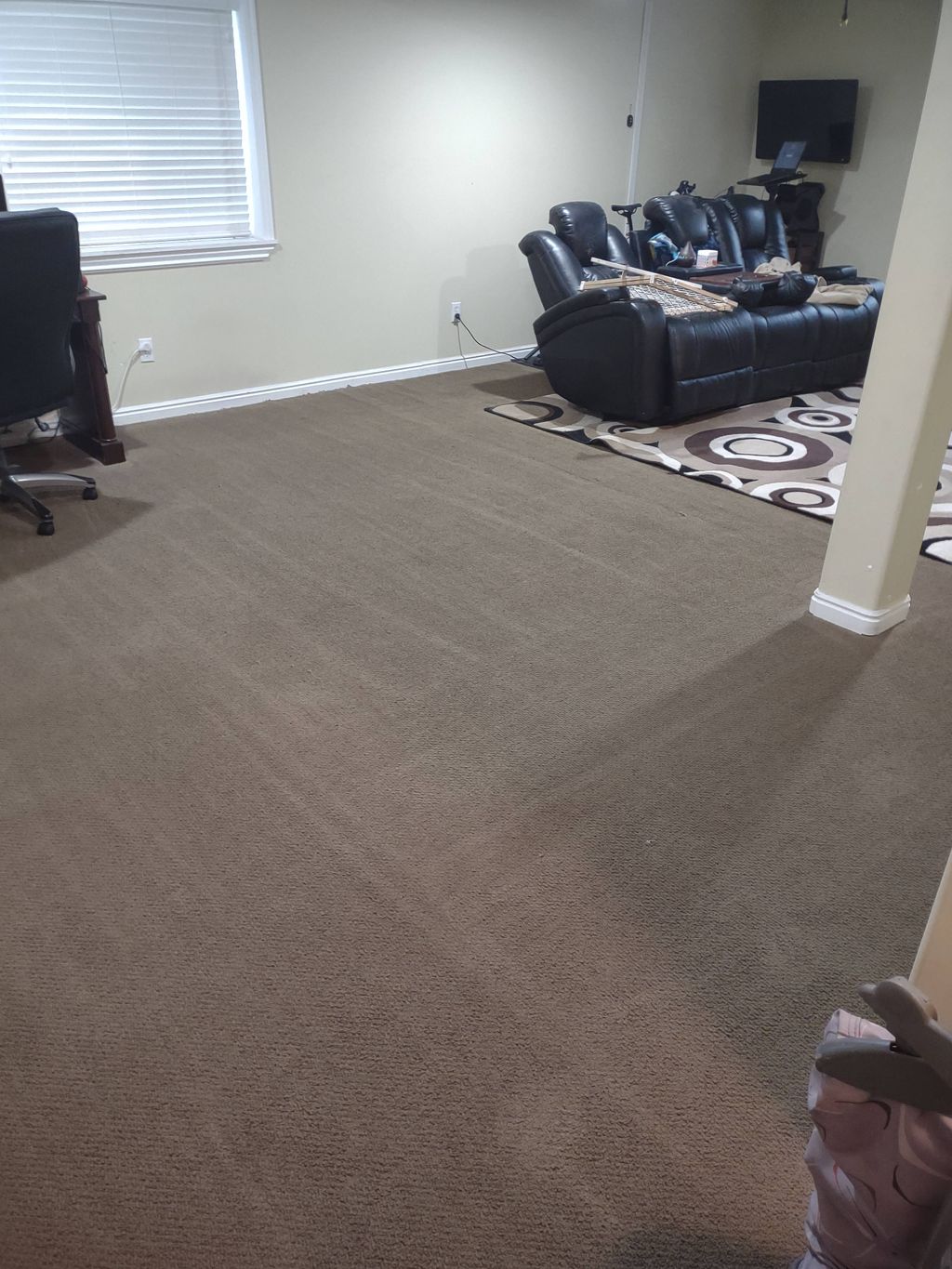 After picture from CARPET CLEANING