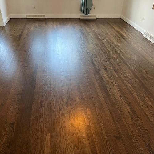 We had our floors installed and refinished by this