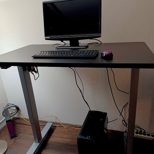 Adjustable electronic computer desk 🖥 