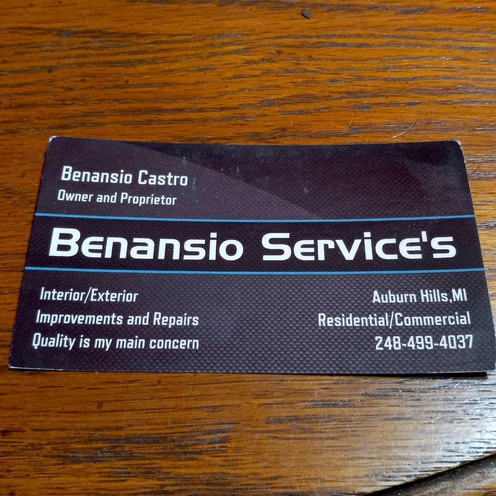 Benansio's Services