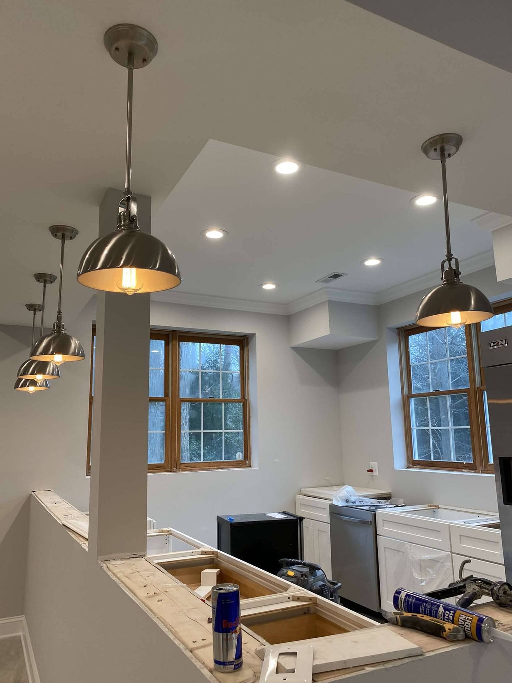 New kitchen lighting
