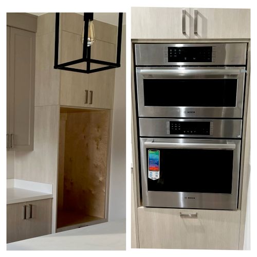 Microwave/ Oven Installation 