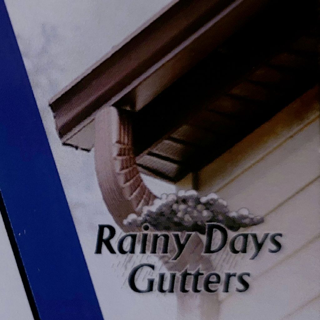 Rainy days gutters
