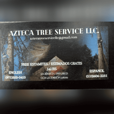 Avatar for Azteca Tree Service llc