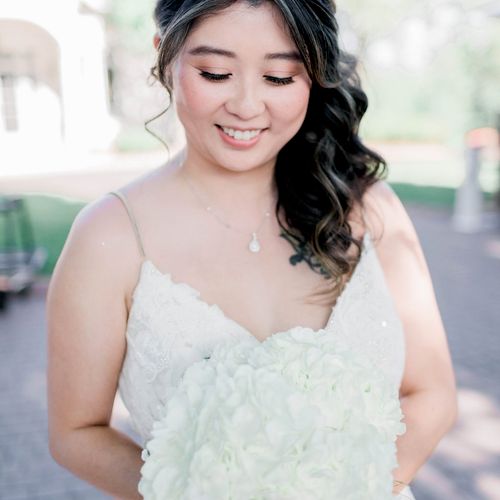 I hired Amy as my MUA for my wedding day and let m