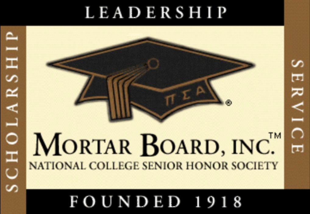 Mortar Board Honor Society Member