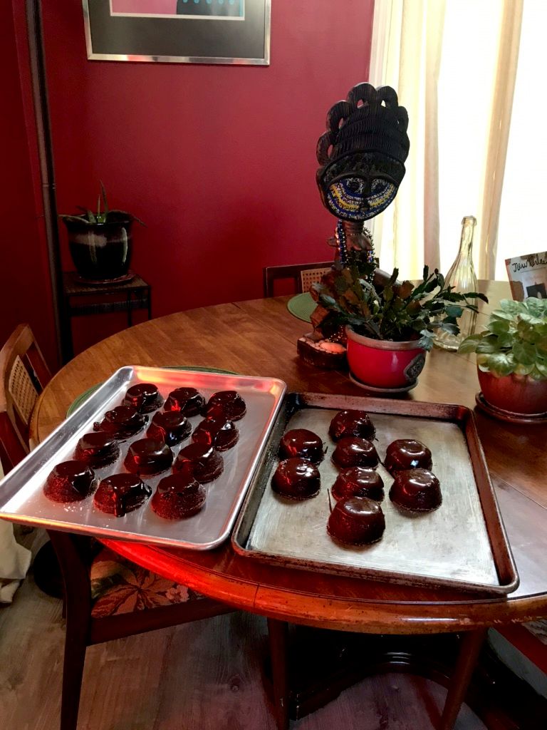 Chocolate Bombe’s for tonight’s dinner 🎉 