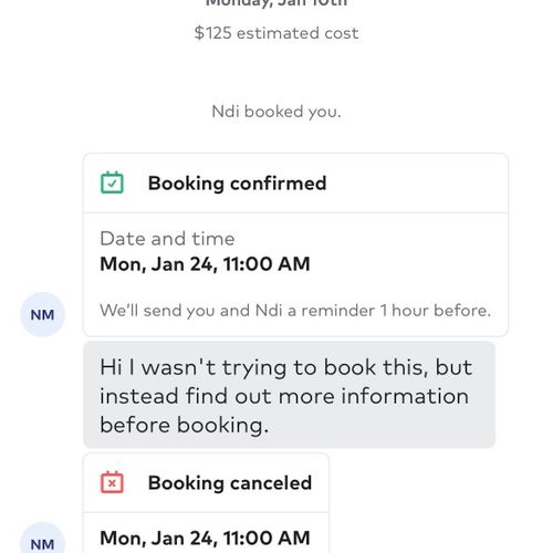 To those who are considering, fraudulent bookings 