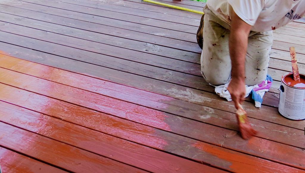 deck painting and staining