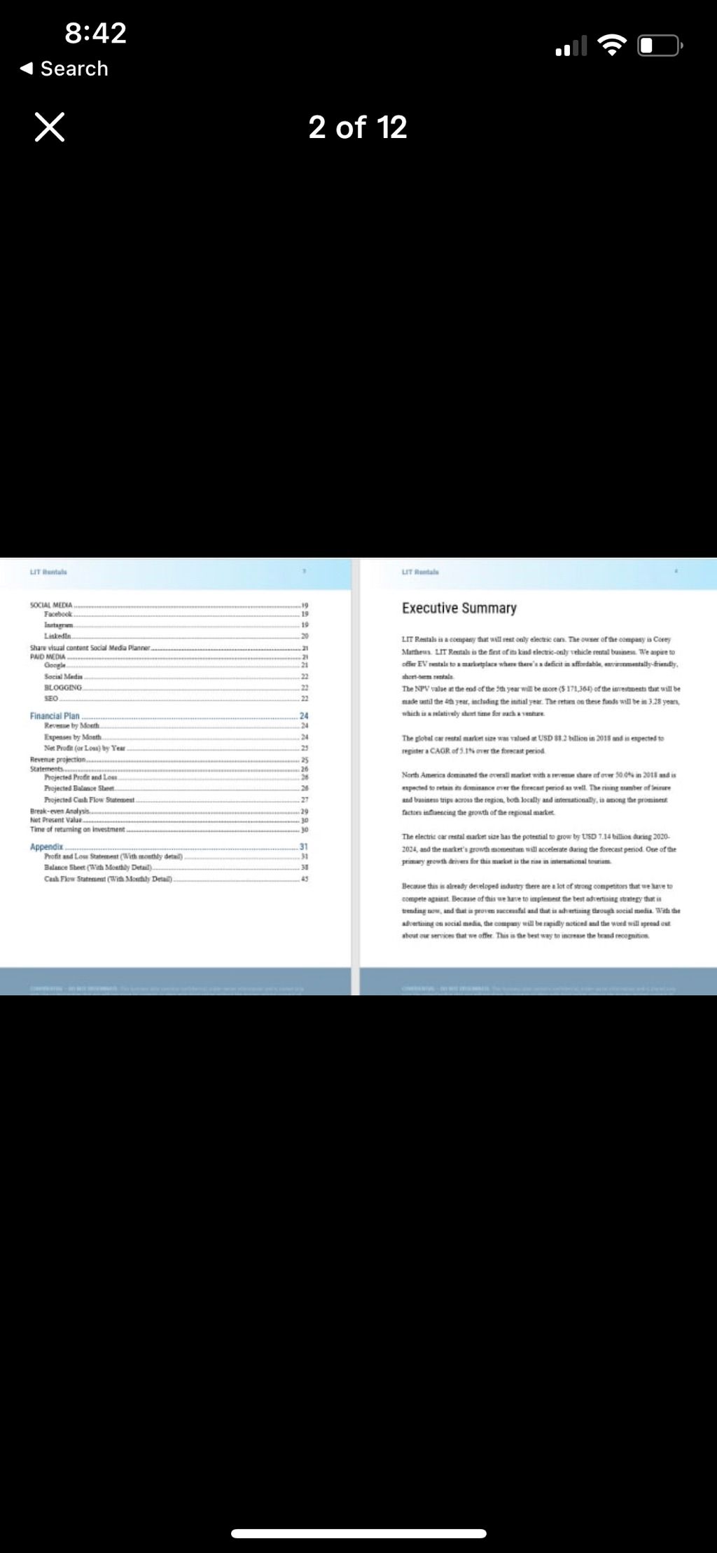 Projects and media