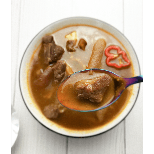 Nigerian beef peppersoup