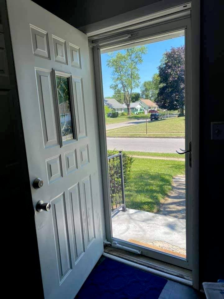 After Storm Door