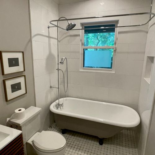 Full 1940's bathroom renovation