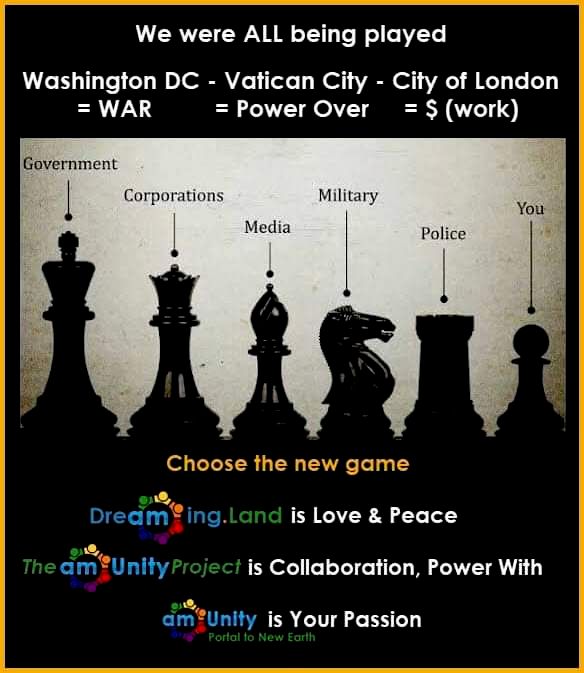 life is a big chess game and when we're not paying