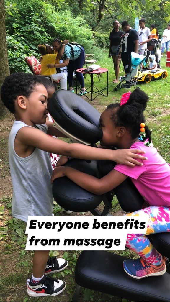 Everyone benefits from massage!