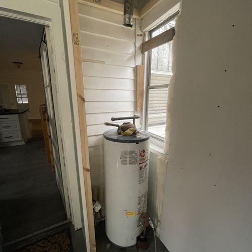Old 30 Gal. Gas Water Heater