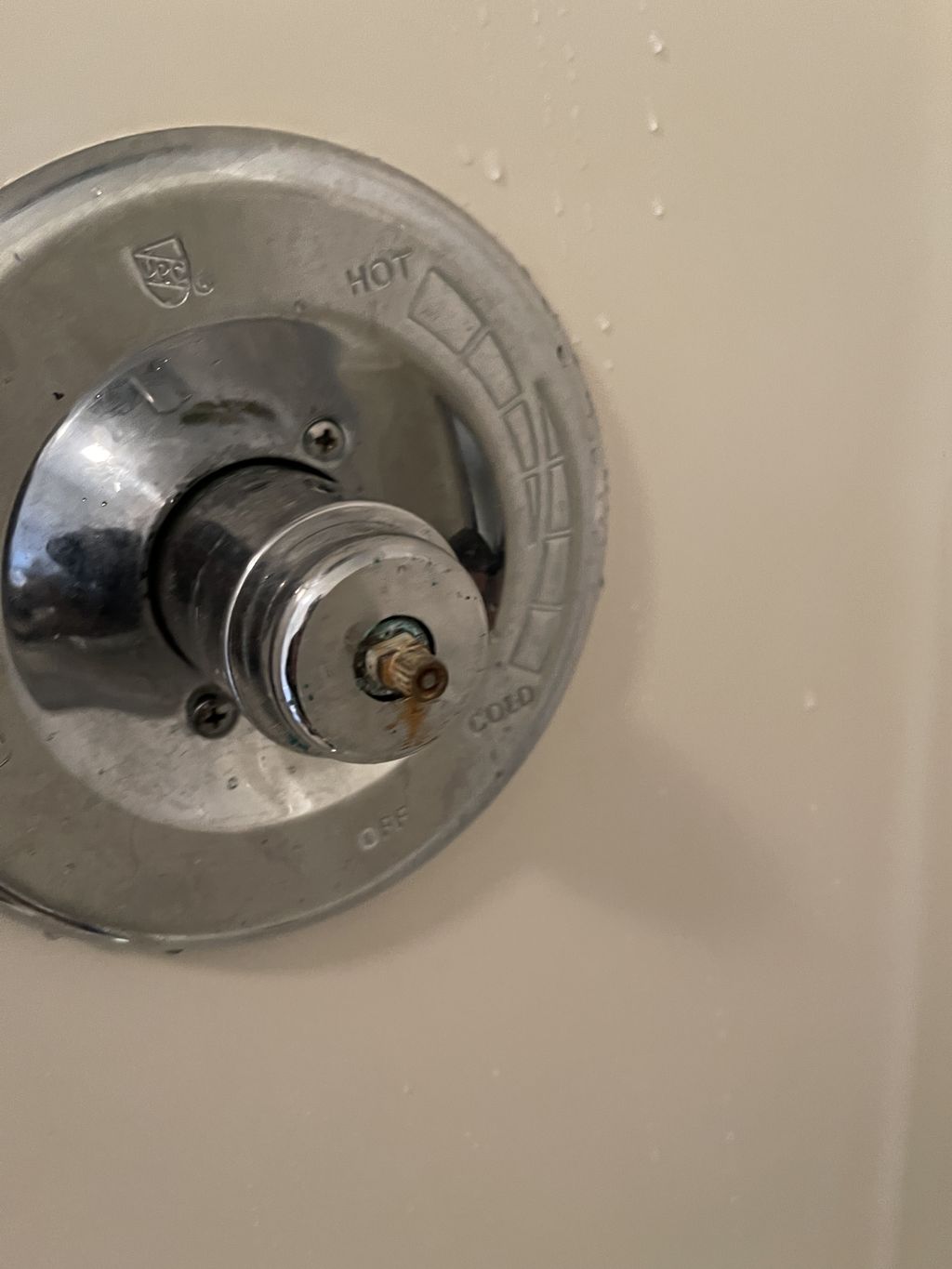 Shower valve cartridge replacement