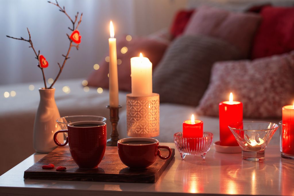 date night at home ambiance