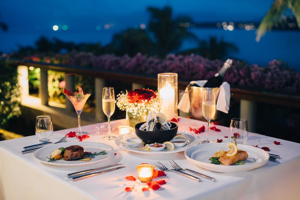 recreate restaurant at home date night idea