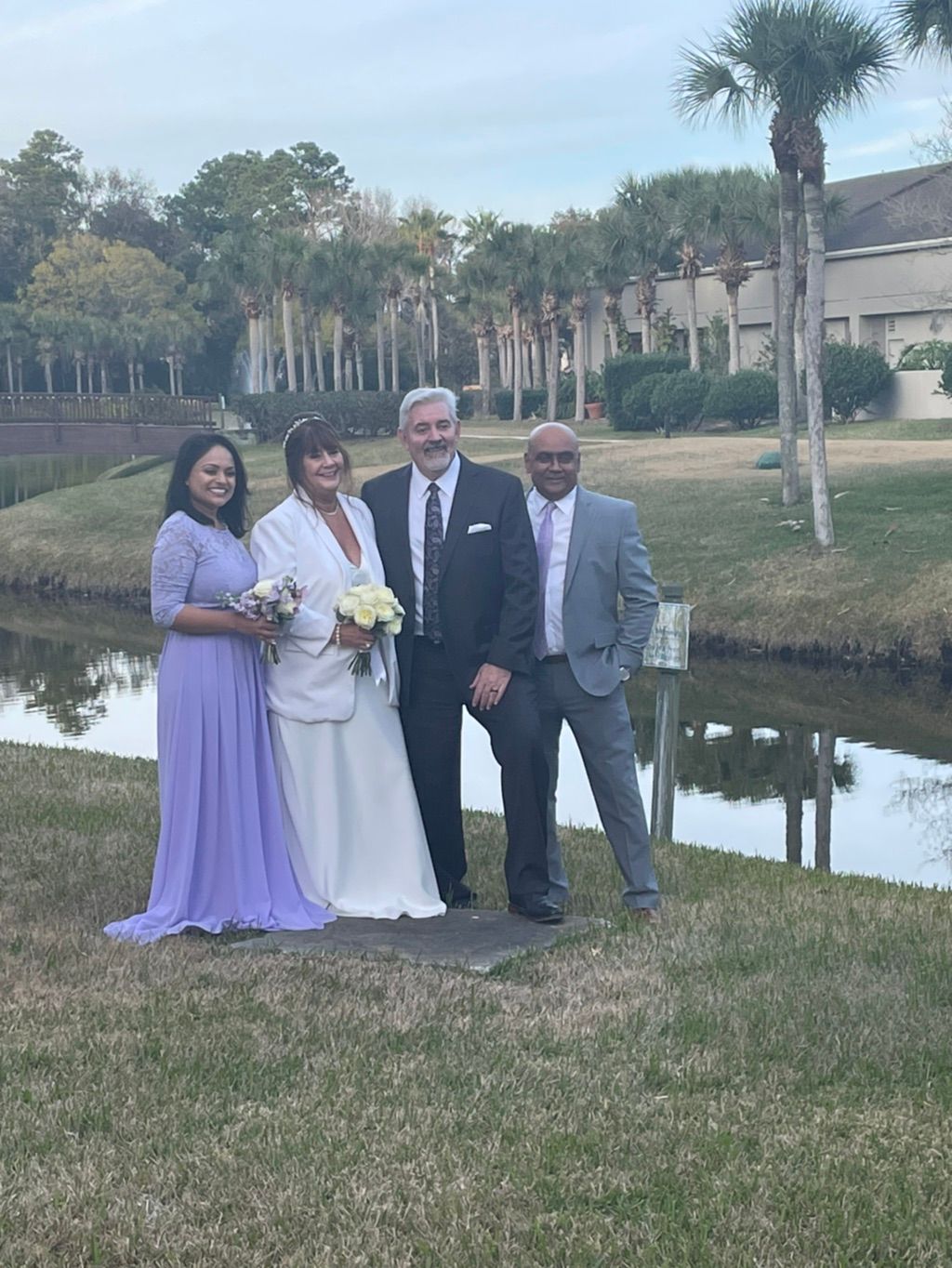 Beautiful couple married at this beautiful place. 