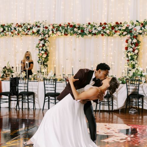 We worked with Belicia for our first dance for our
