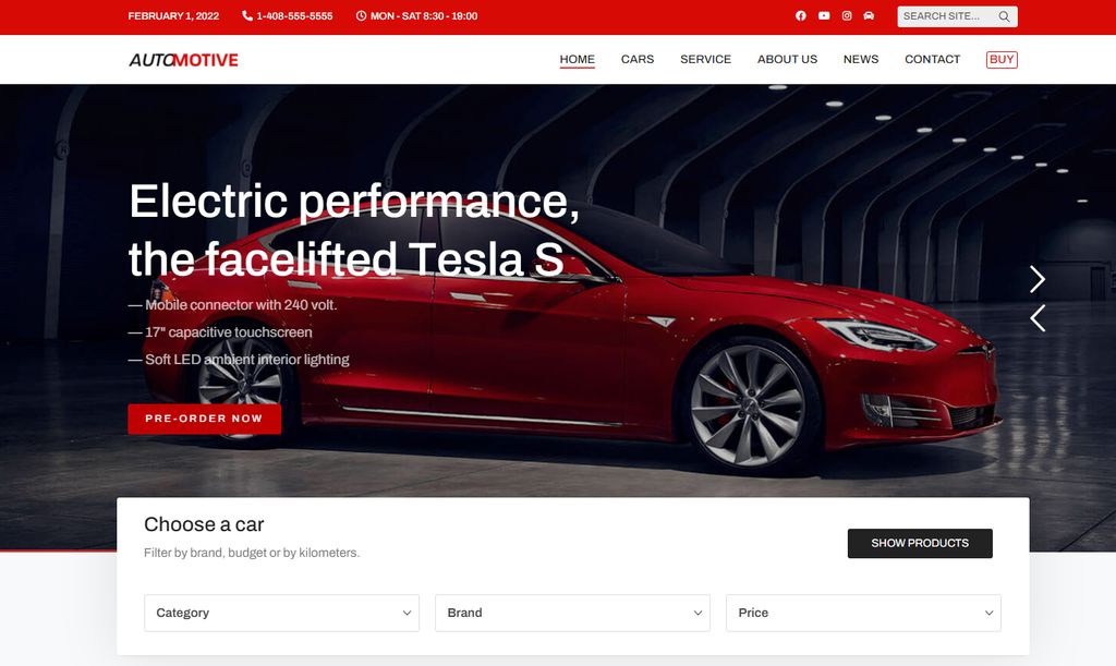 Dealership website