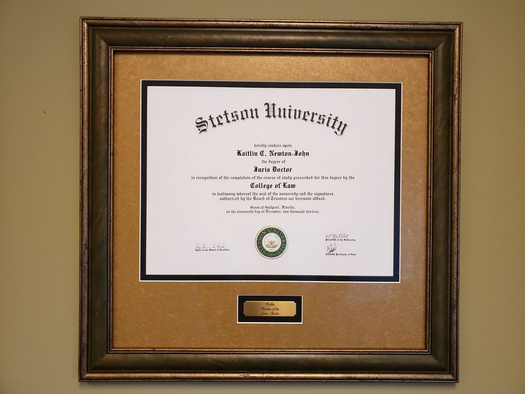 Stetson Law Graduate, 2013