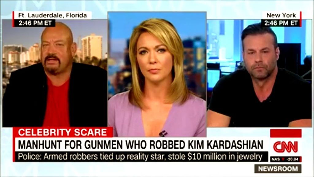 Steve Stanulis on CNN for Kardashian heist.