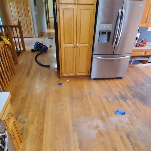 Hardwood Floor Refinishing