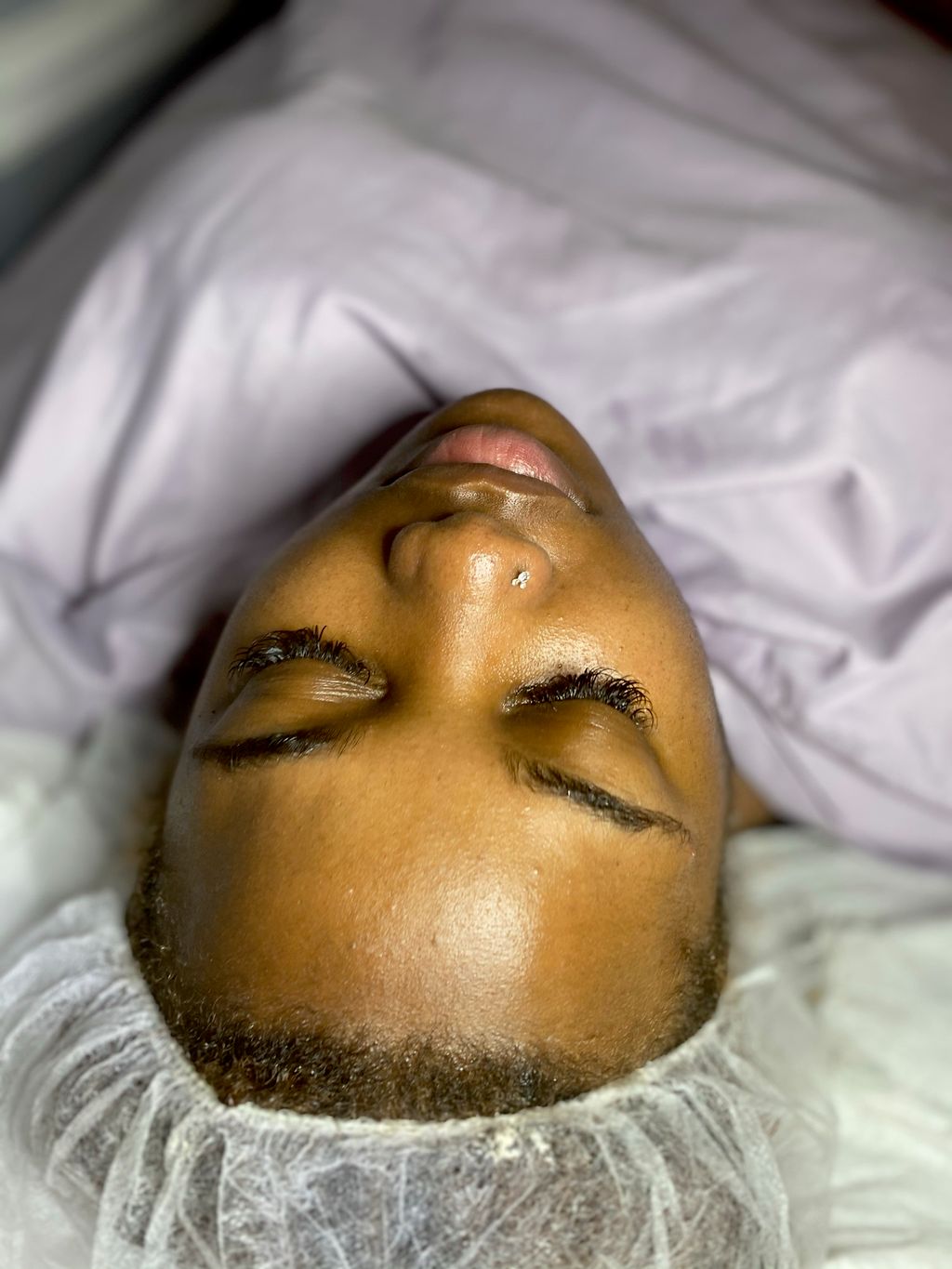 Lauren London Facial 