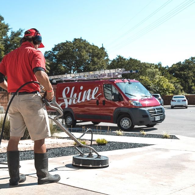 Pressure Washing on flat surfaces