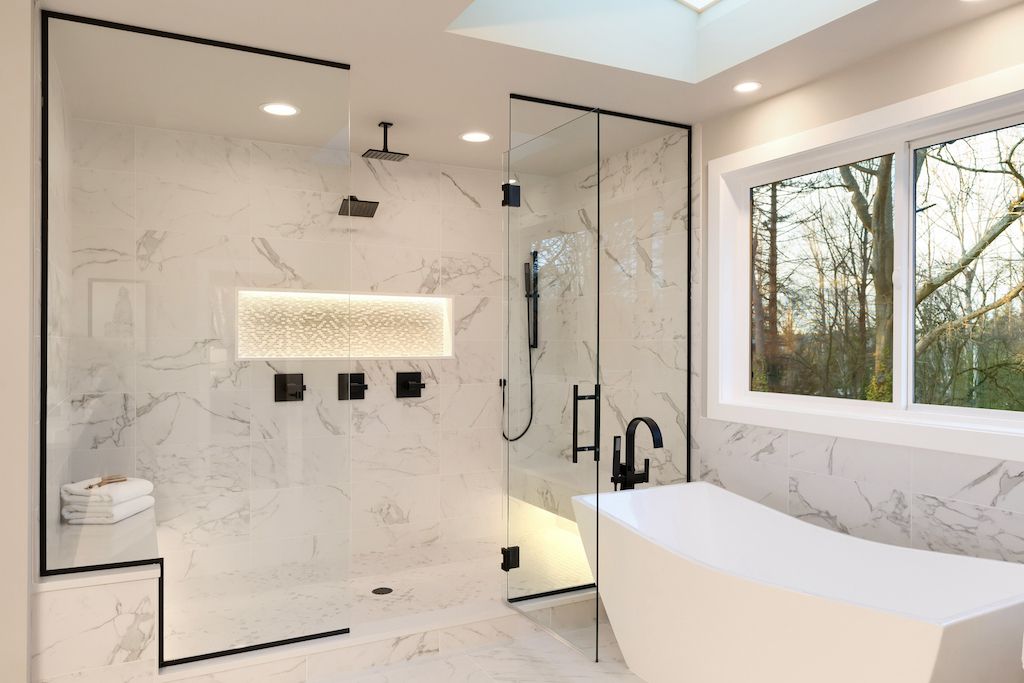 marble bathroom design