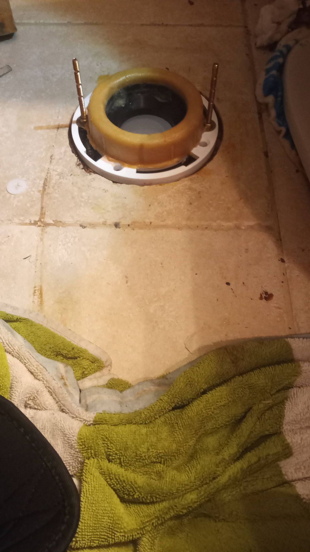 installed repair flange along with installing a wa