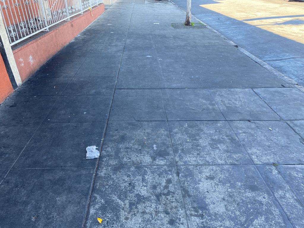 before 06 Thick Greasy concrete