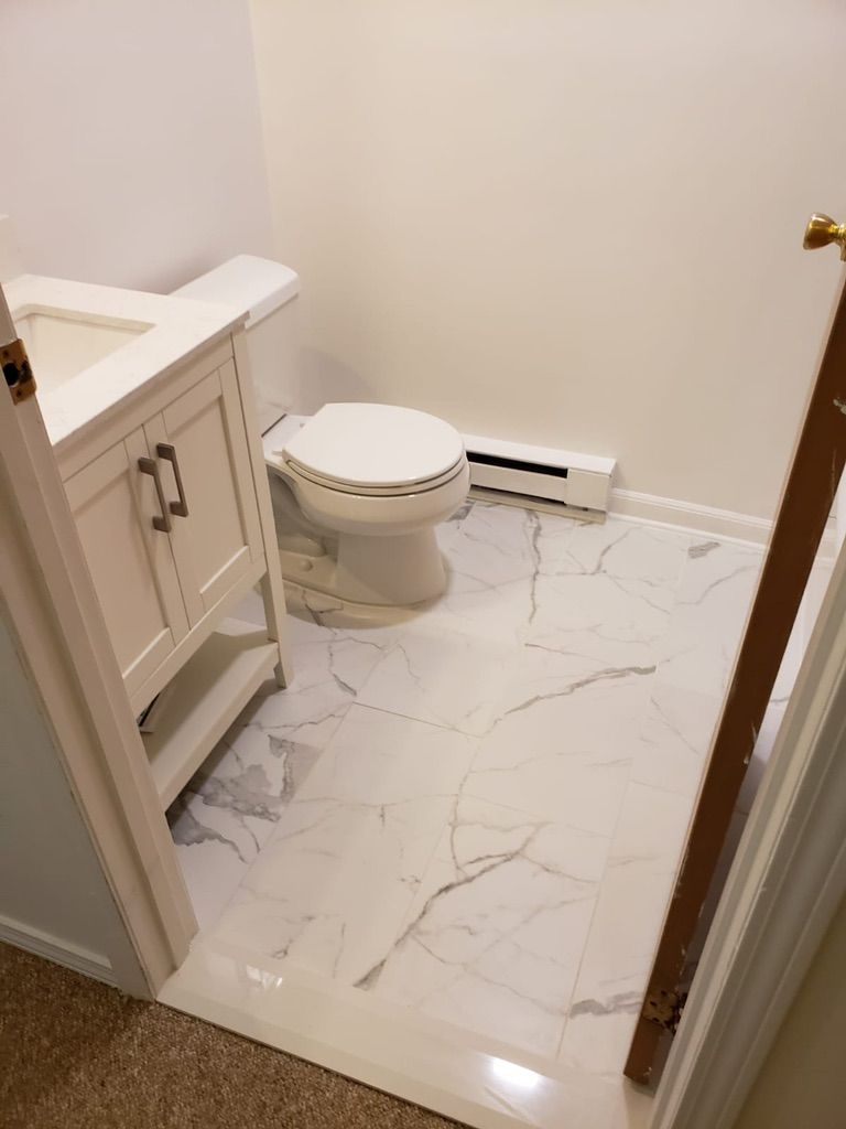 Bathroom renovation project (after)