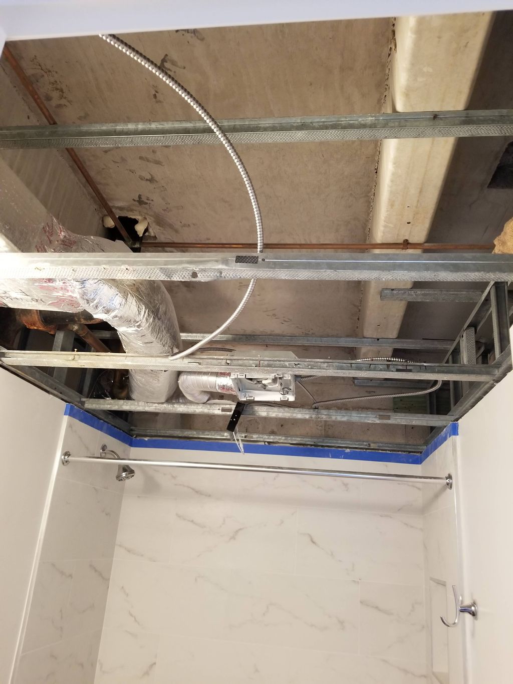 before drywall 