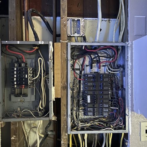 Circuit Breaker Panel or Fuse Box Installation