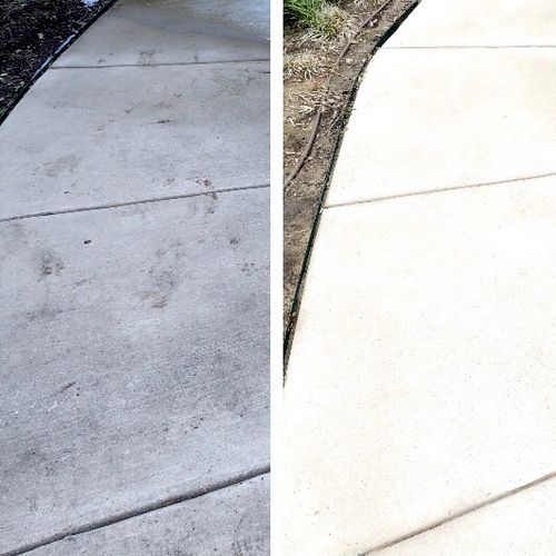 Excellent work! And great pricing! My sidewalk, dr