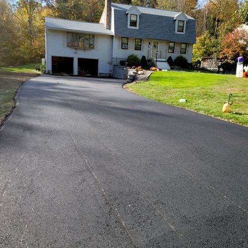 New driveway - Sterling, MA