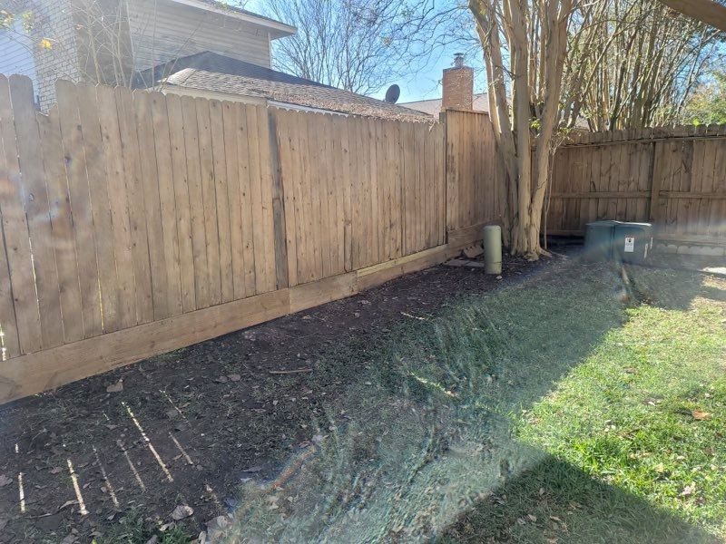 Complete Frence Replacement Using existing wooden 