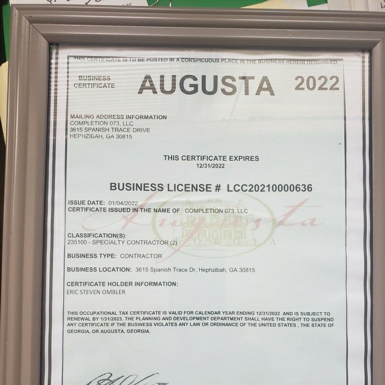 Completion 073 LLC